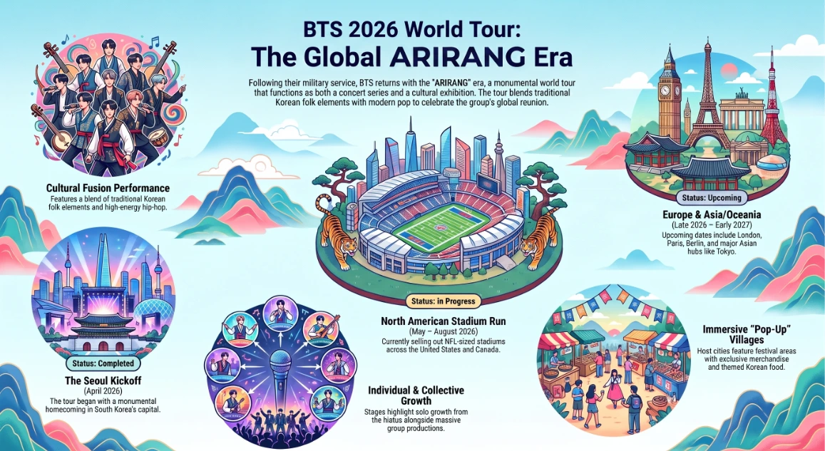 BTS ARIRANG Stage Production